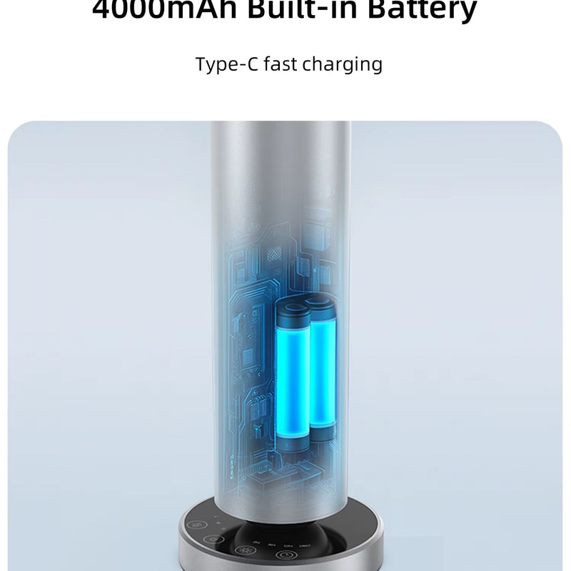 Tall Floor Aroma Diffuser M-090L | 120ml | Bluetooth & Remote Control