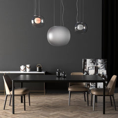 Hanglamp – Orbvormig ontwerp – Geschikt voor diverse interieurstijlen | E27 fitting, energiezuinig