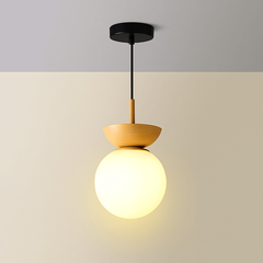 Hanglamp – Elegante Zen-verlichting – Houten constructie, sfeervolle ambiance