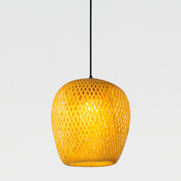 Hanglamp – Handgevlochten Bamboe – Elegante oosterse sfeerverlichting