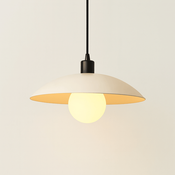 Hanglamp – Elegant minimalistisch design – Witte glazen constructie