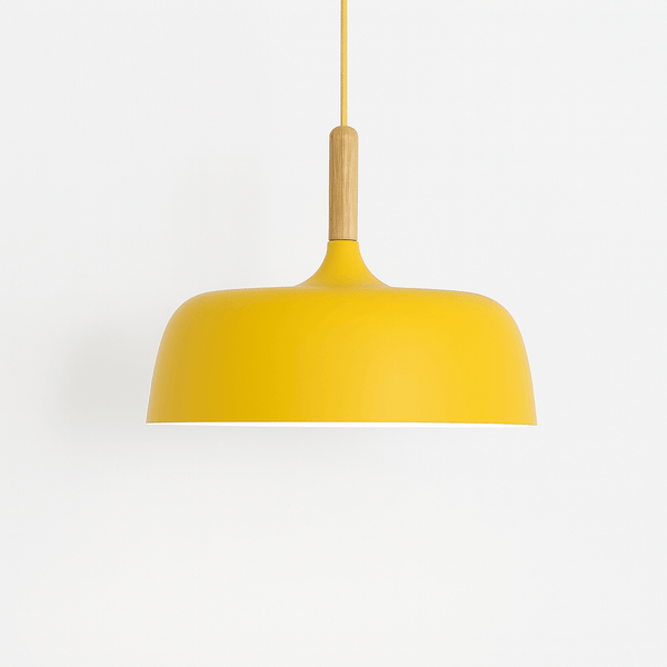 Hanglamp – Modern ontwerp – Warme houten afwerking, Noordelijke stijl