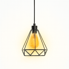 Hanglamp – Geometrisch ontwerp – Industrieel verlichtingsarmatuur