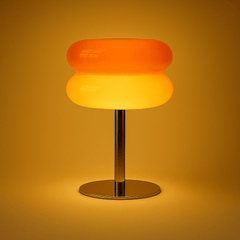 Tafellamp – Elegante en moderne uitstraling – Van metaal, Italiaans design