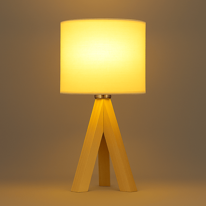 Tafellamp – Houten ontwerp geïnspireerd door de natuur – Warme omgevingsverlichting