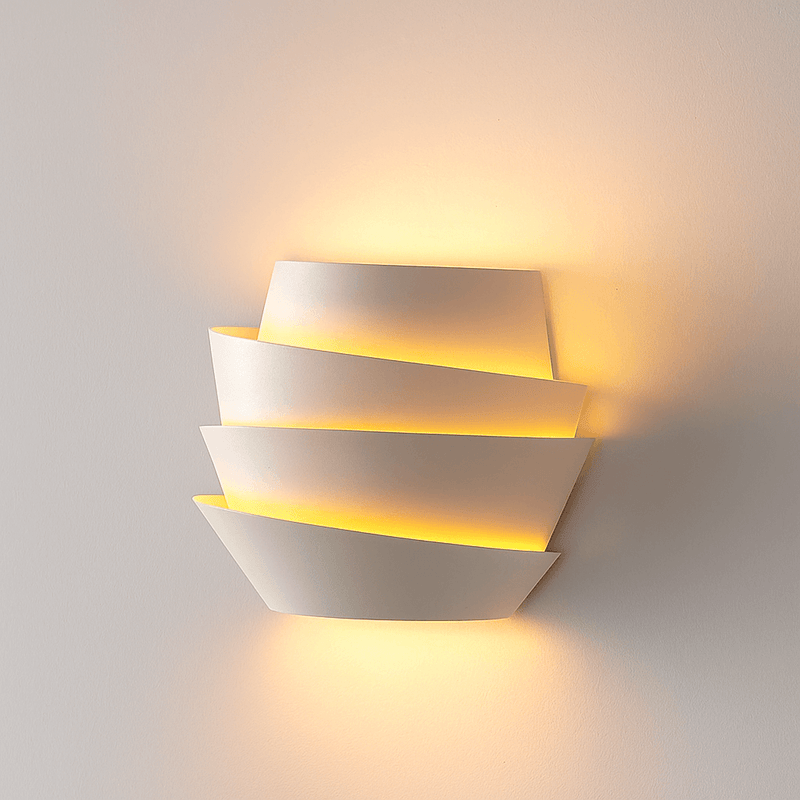 Wandlamp – Scandinavisch design – Dubbele ijzeren constructie, geschikt voor moderne wooncultuur