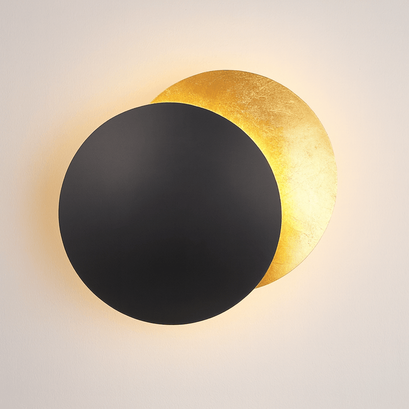 Wandlamp – Elegante Maan-gouden Ontwerp – Creëert Gezellige Sferen