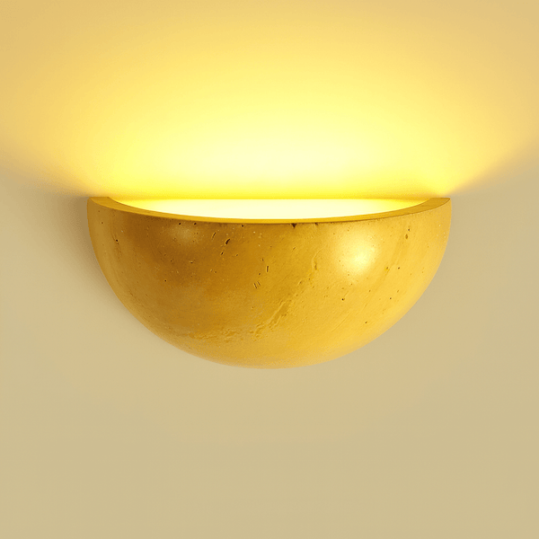 Wandlamp | Halfronde LED-lamp | Zen Design, energiezuinig, moderne uitstraling