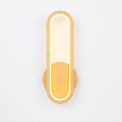 Wandlamp – Stijlvol ontwerp – Houten LED lamp voor woonkamer decoratie