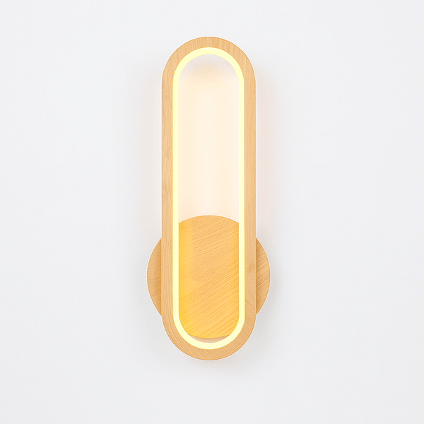 Wandlamp – Stijlvol ontwerp – Houten LED lamp voor woonkamer decoratie