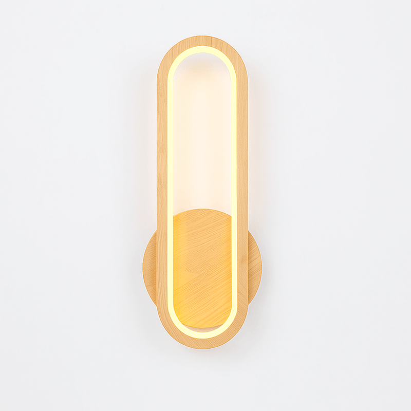 Wandlamp – Stijlvol ontwerp – Houten LED lamp voor woonkamer decoratie