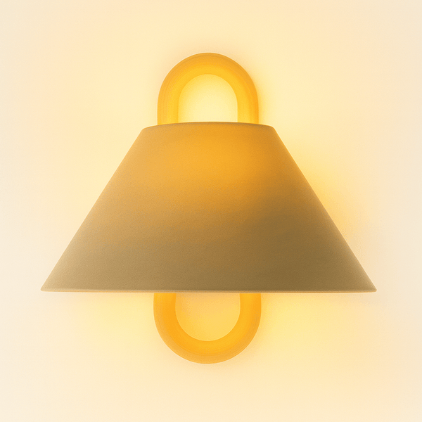 Wandlamp – Minimalistisch Vintage Ontwerp – Hout & Textiel, Warm Diffuus Licht