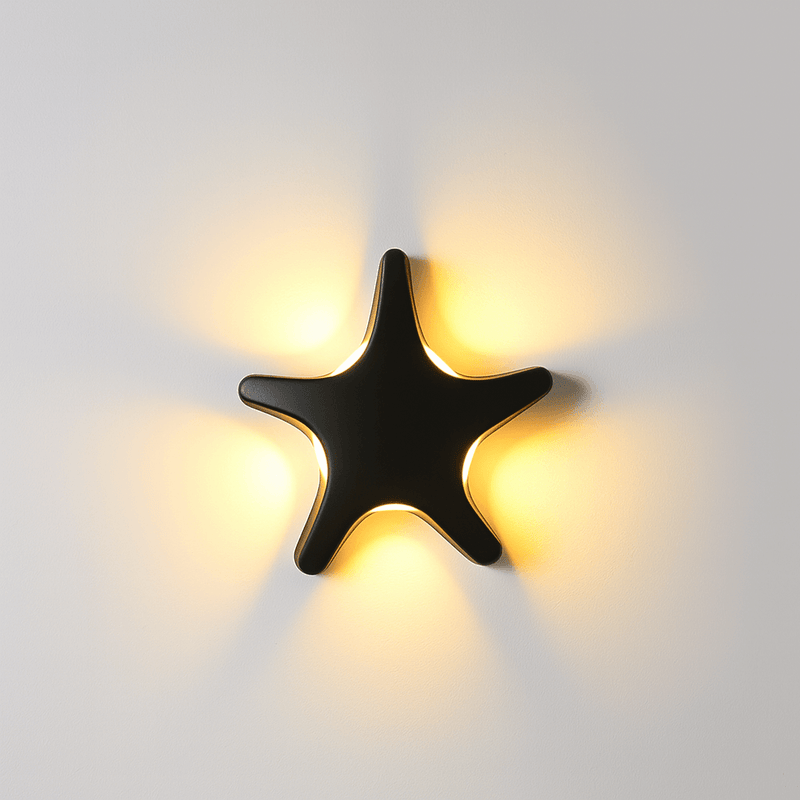Wandlamp LED – Stervormig ontwerp – Creatieve buitenverlichting voor stijlvolle ambiance