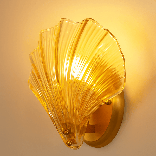 Wandlamp – Elegantes Muscheldesign – Langlebig en uniek decor