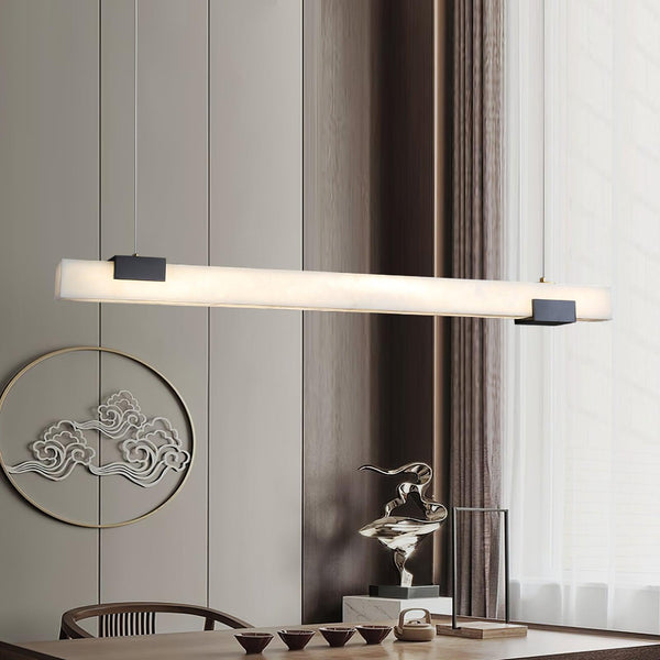 Hanglamp – Elegante verlichting – Alabaster materiaal, geschikt voor diverse interieurstijlen
