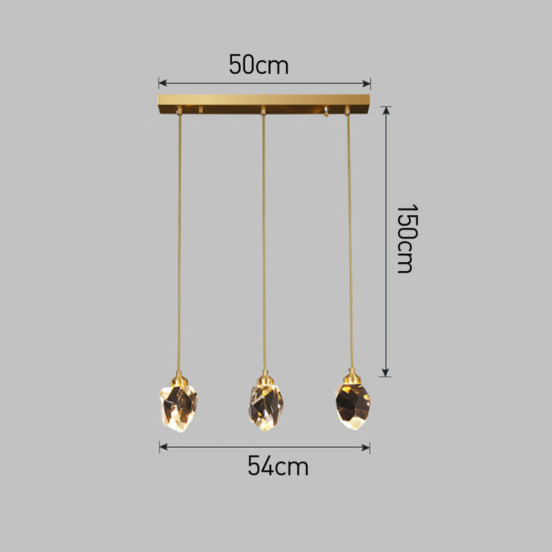 Hanglamp – Modern ontwerp – Gouden accenten, geschikt voor diverse interieurstijlen