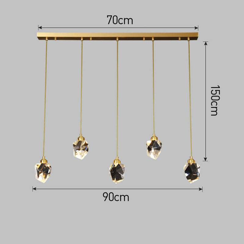Hanglamp – Modern ontwerp – Gouden accenten, geschikt voor diverse interieurstijlen