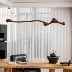 Houten Hanglamp – Modern design – Geschikt voor diverse ruimtes, duurzaam materiaal