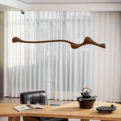 Houten Hanglamp – Modern design – Geschikt voor diverse ruimtes, duurzaam materiaal