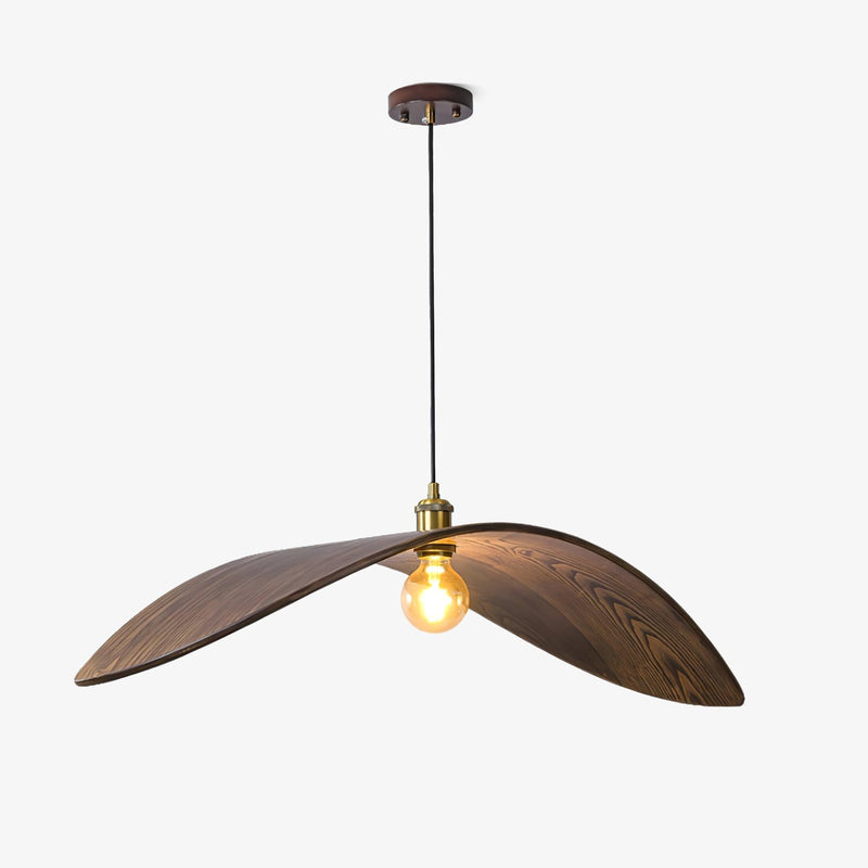 Hanglamp – Gebogen houtdesign – Geschikt voor diverse interieurstijlen