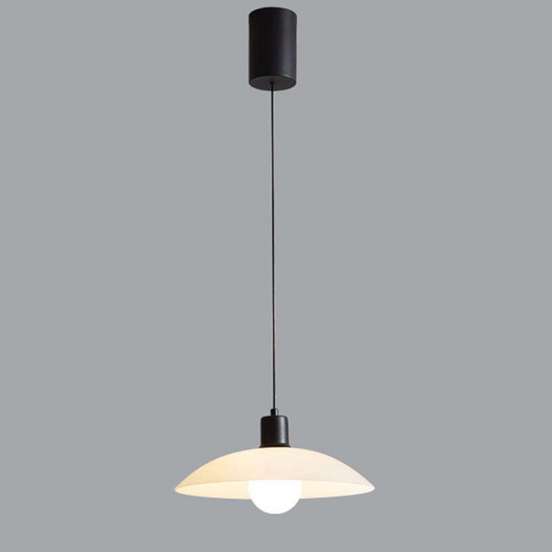 Hanglamp – Elegant minimalistisch design – Witte glazen constructie