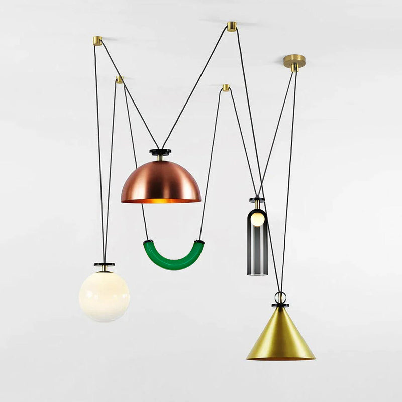 Geometrische Hanglamp – Modern design – Geschikt voor diverse interieurstijlen