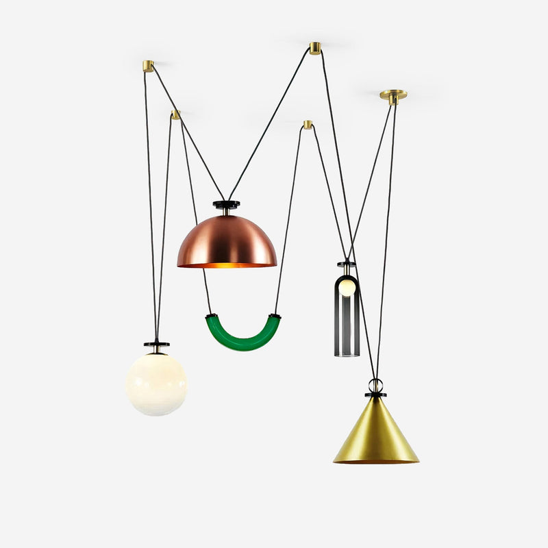 Geometrische Hanglamp – Modern design – Geschikt voor diverse interieurstijlen