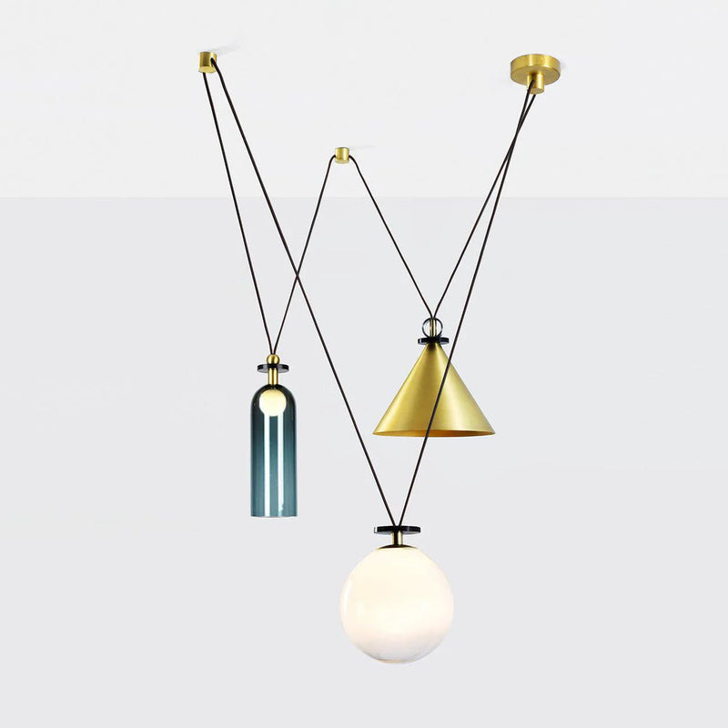 Geometrische Hanglamp – Modern design – Geschikt voor diverse interieurstijlen