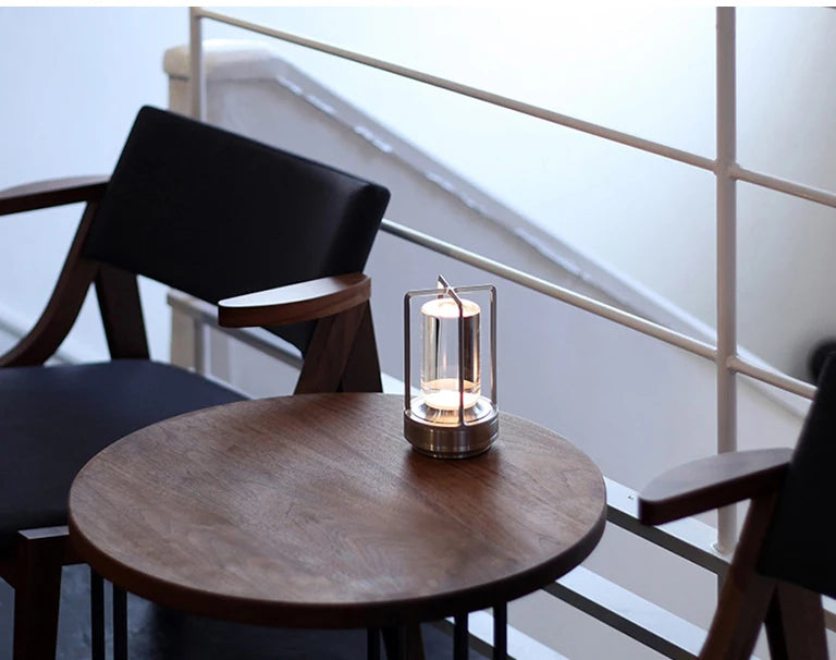 Draadloze LED Tafellamp – Oplaadbaar en draagbaar – Decoratieve verlichting voor binnen en buiten