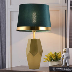 Modern Simple Personalized Table Lamp | Light Luxury Golden Lamp - POUEV