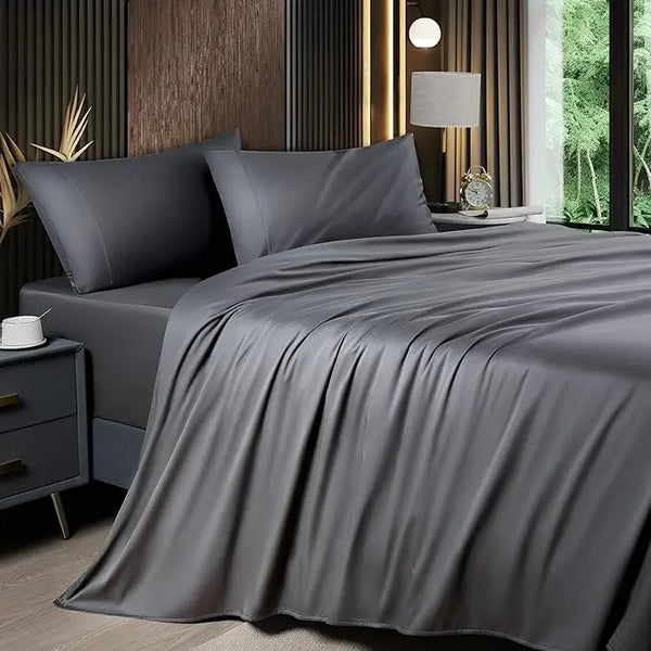 Bamboe Bedset – Luxe Sateen, Organisch – Geschikt voor King en Twin Formaten
