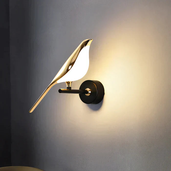 Moderne Wandlamp – Elegante Vogelvorm – Designverlichting voor binnen