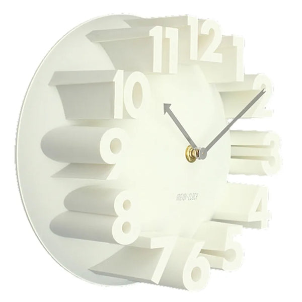 Modern 3D Number Wall Clock | Silent & Stylish Home Décor