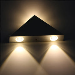 LED Wall Lamp | Aluminum Body Triangle Wall Light - POUEV