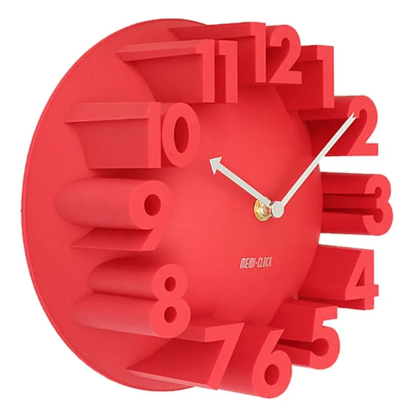 Modern 3D Number Wall Clock | Silent & Stylish Home Décor