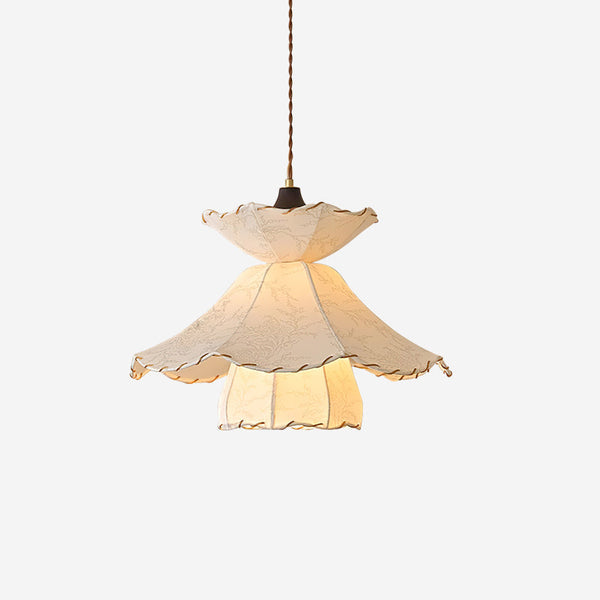 Hanglamp – Stof – Geschikt voor diverse interieurstijlen | E27 fitting, energiezuinig