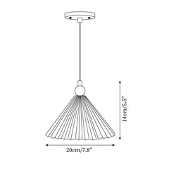 Hanglamp – Keramisch ontwerp – Geschikt voor diverse interieurstijlen | E27 fitting