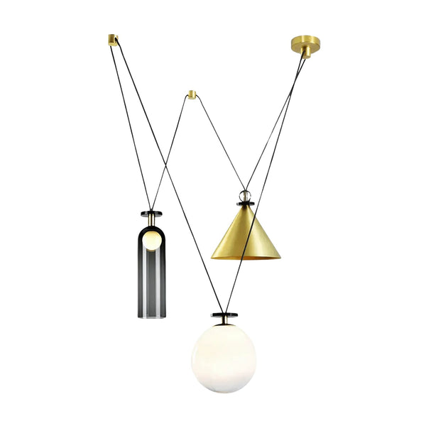 Geometrische Hanglamp – Modern design – Geschikt voor diverse interieurstijlen