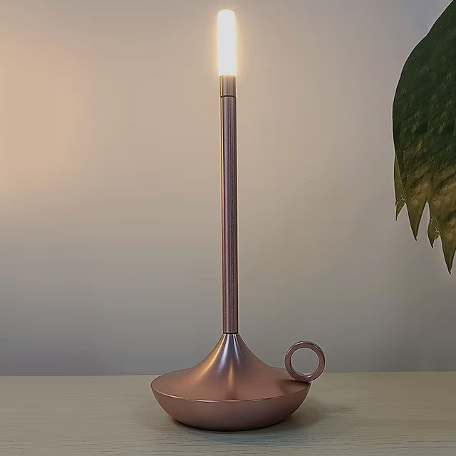 Tafellamp – Elegante uitstraling – Metaal en glas, voor een chique ambiance