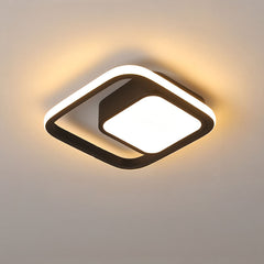 Plafondlamp – Dubbele LED-ring – Minimalistisch ontwerp, moderne verlichtingsoplossing