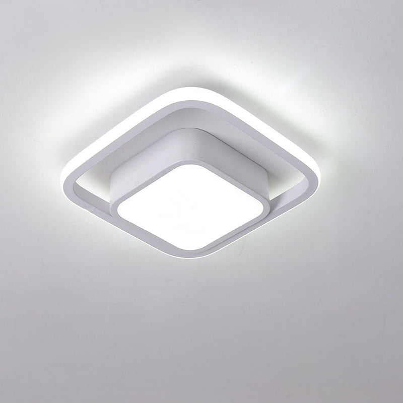 Plafondlamp – Dubbele LED-ring – Minimalistisch ontwerp, moderne verlichtingsoplossing