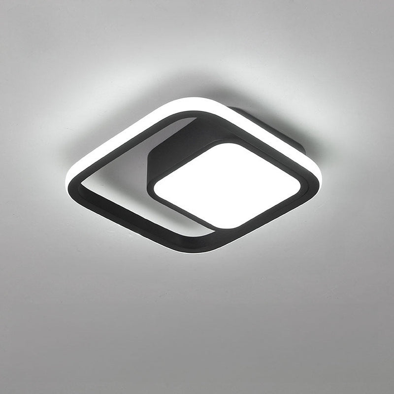 Plafondlamp – Dubbele LED-ring – Minimalistisch ontwerp, moderne verlichtingsoplossing