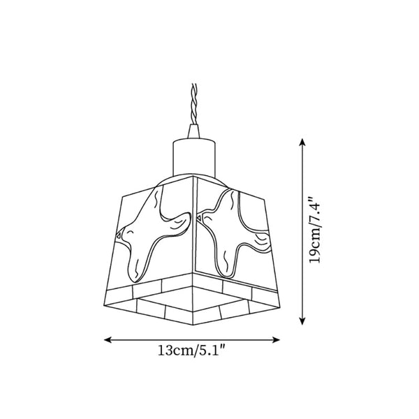 Tiffany Hanglamp – Stijlvolle verlichting – Glas en metaal, geschikt voor diverse interieurs