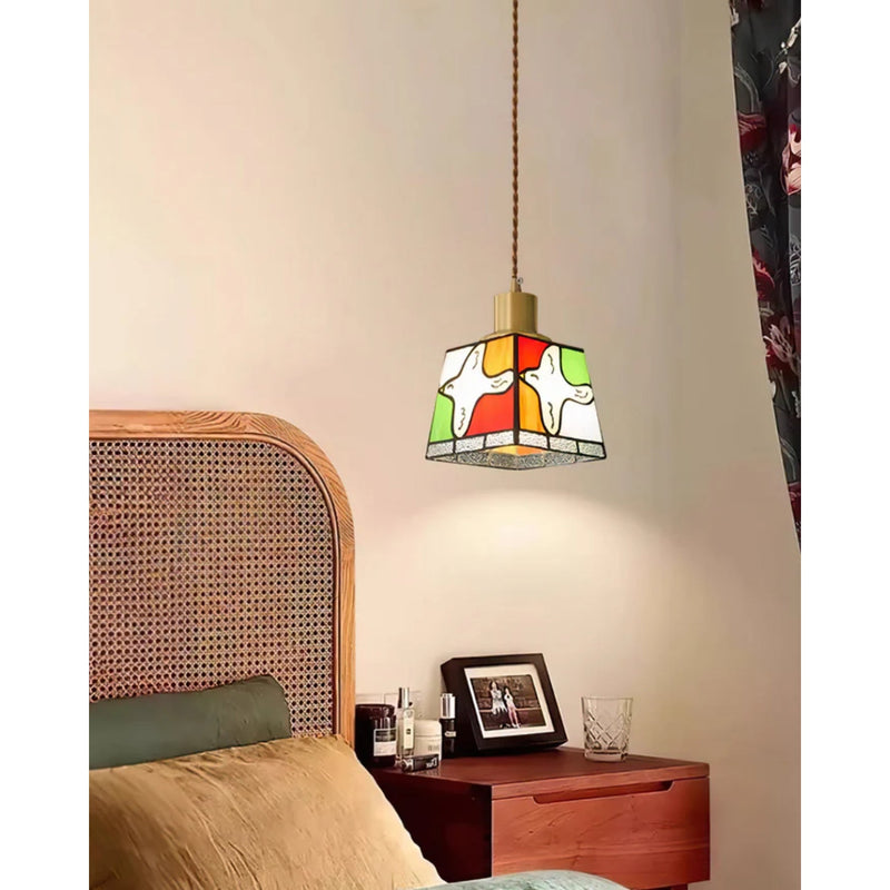 Tiffany Hanglamp – Stijlvolle verlichting – Glas en metaal, geschikt voor diverse interieurs