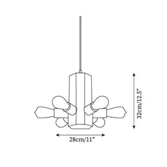 Houten hanglamp – Modern design – Geschikt voor diverse interieurstijlen
