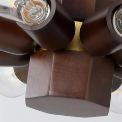 Houten hanglamp – Modern design – Geschikt voor diverse interieurstijlen