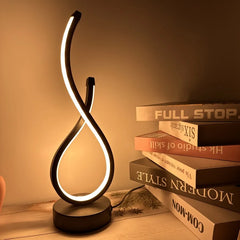 LED Table Lamp | Creative Nightstand Lamp for Bedroom, Restaurant & Café - POUEV