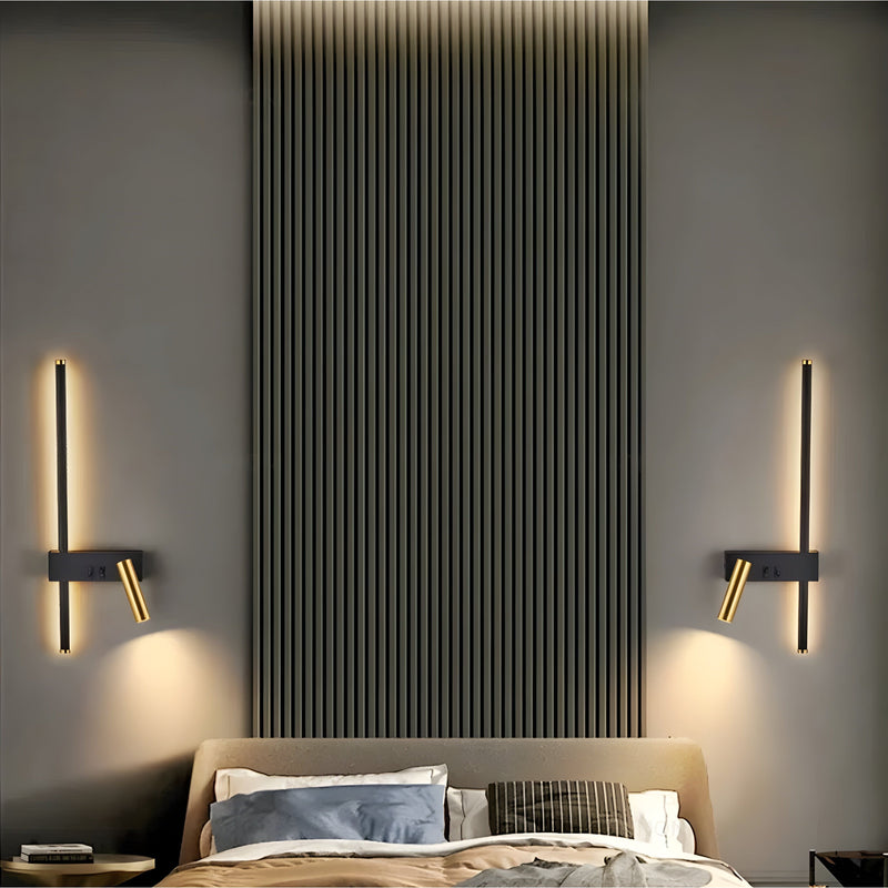 Wandlamp – Duo Schakelaar – Minimalistisch Ontwerp voor Woonkamer en Slaapkamer
