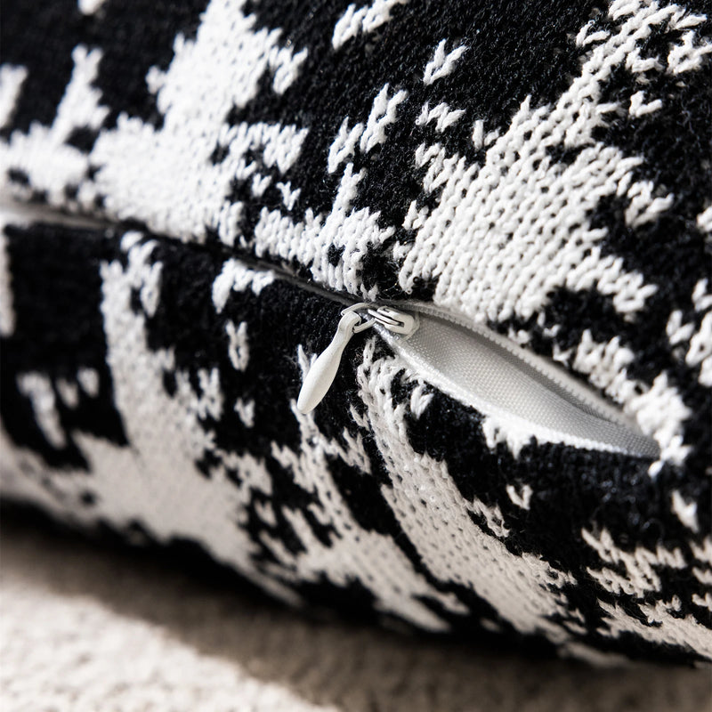 Gebreide Luxe Kussenhoes | Wolmix | Sofa Decoratie - POUEV