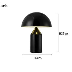 Modern Luxury Nordic Mushroom LED Table Lamp | Eye Protection Decorative Light - POUEV